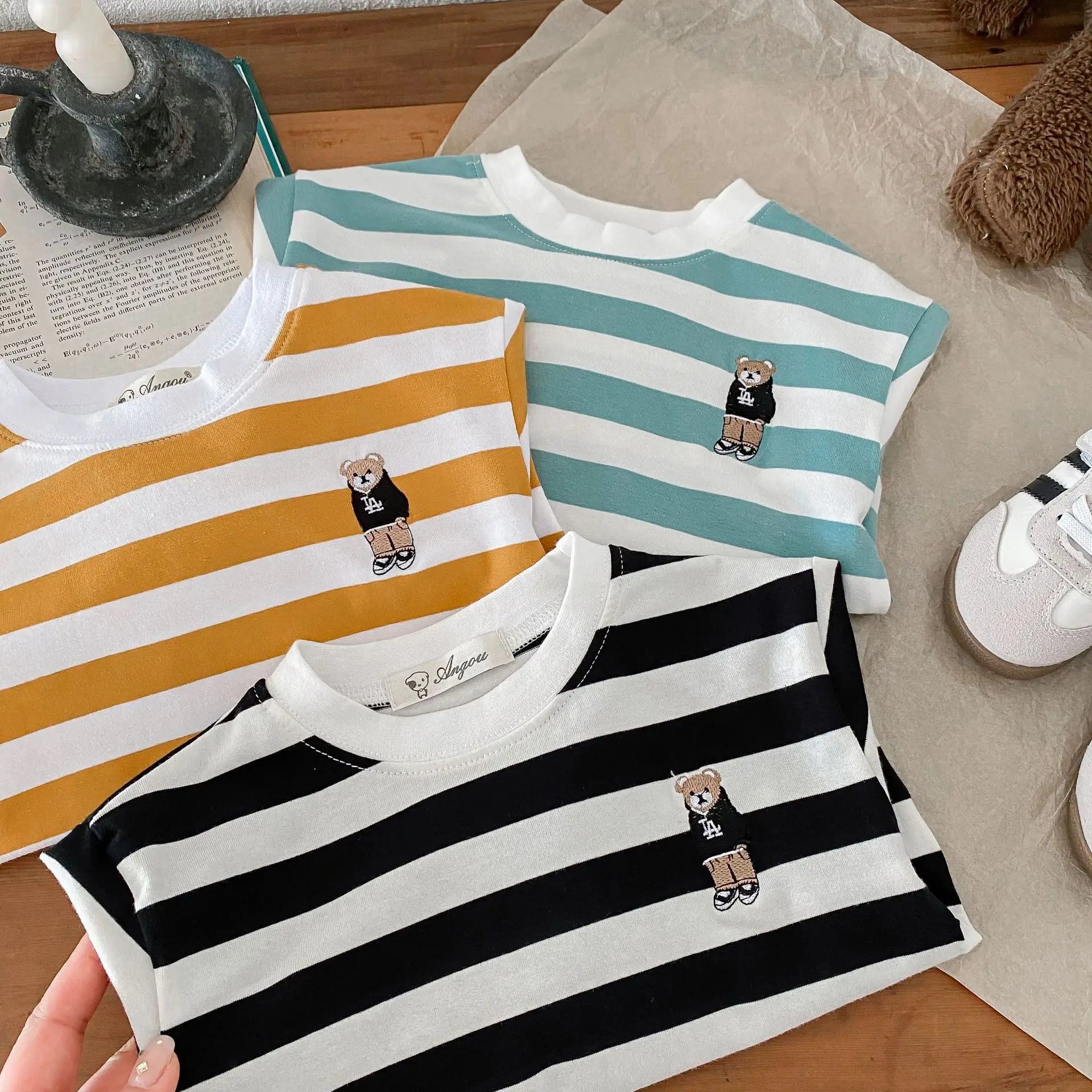 Bear Stripe Longsleeve