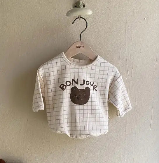 Bonjour Bear Romper