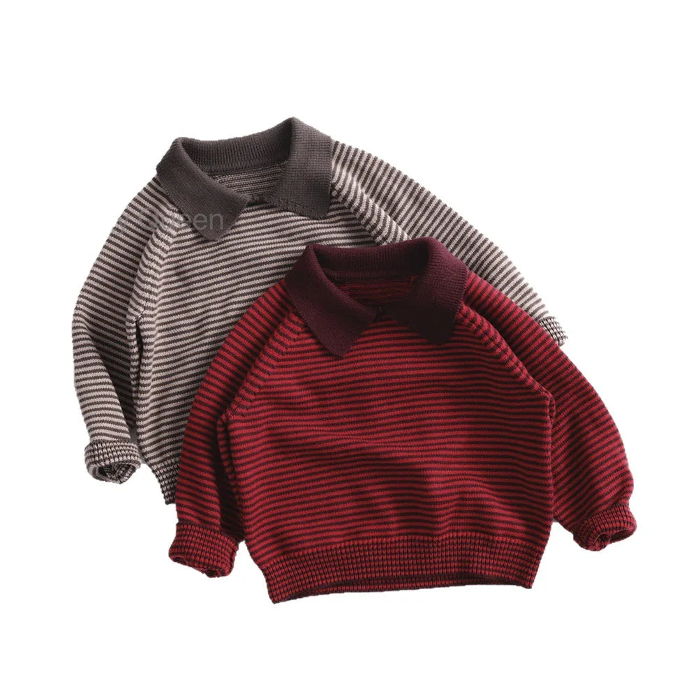 Kairo Stripe Knit Polo