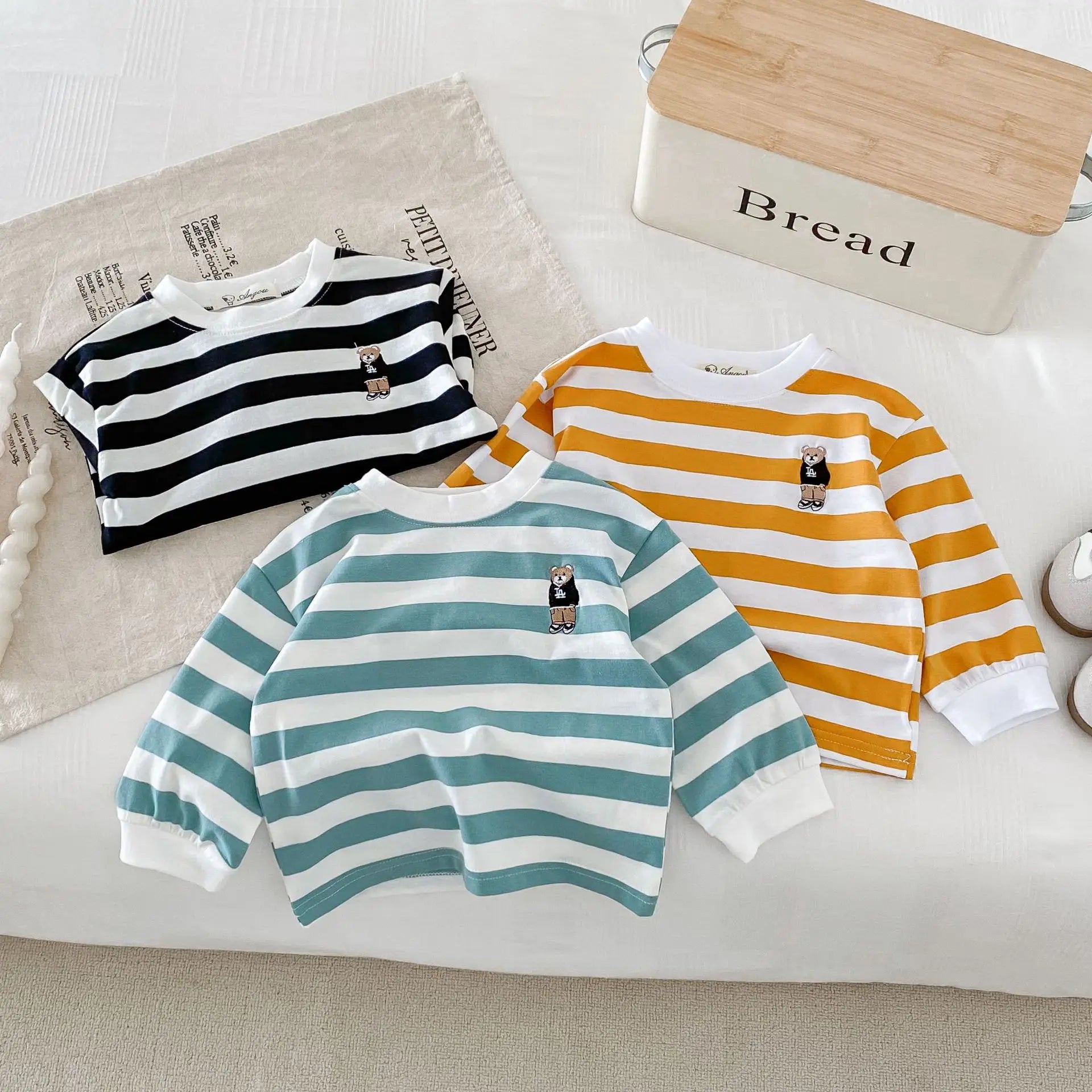 Bear Stripe Longsleeve