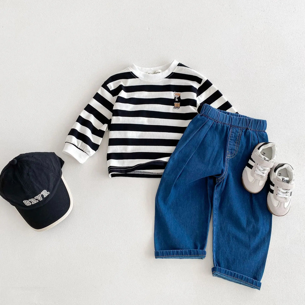 Bear Stripe Longsleeve