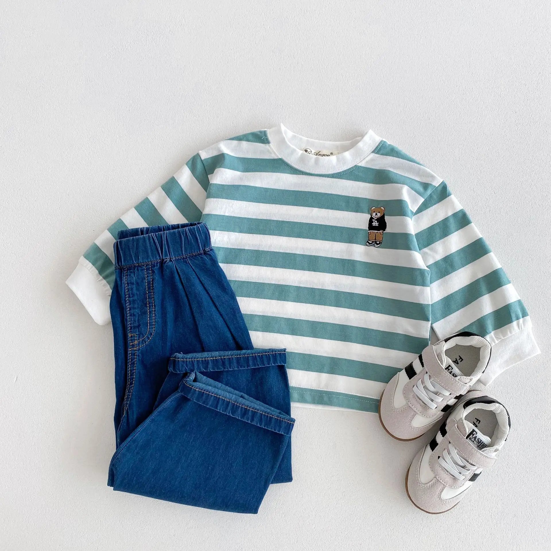 Bear Stripe Longsleeve