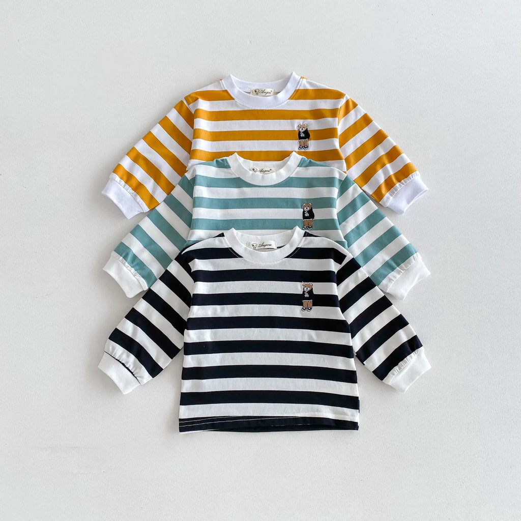Bear Stripe Longsleeve