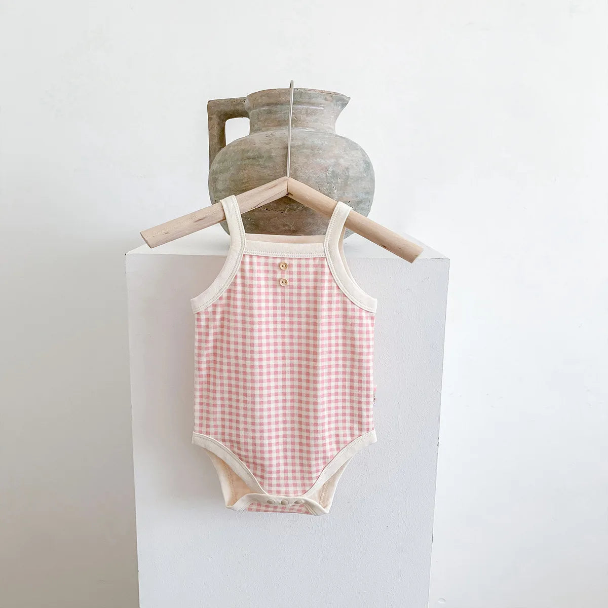 Hina Gingham Romper