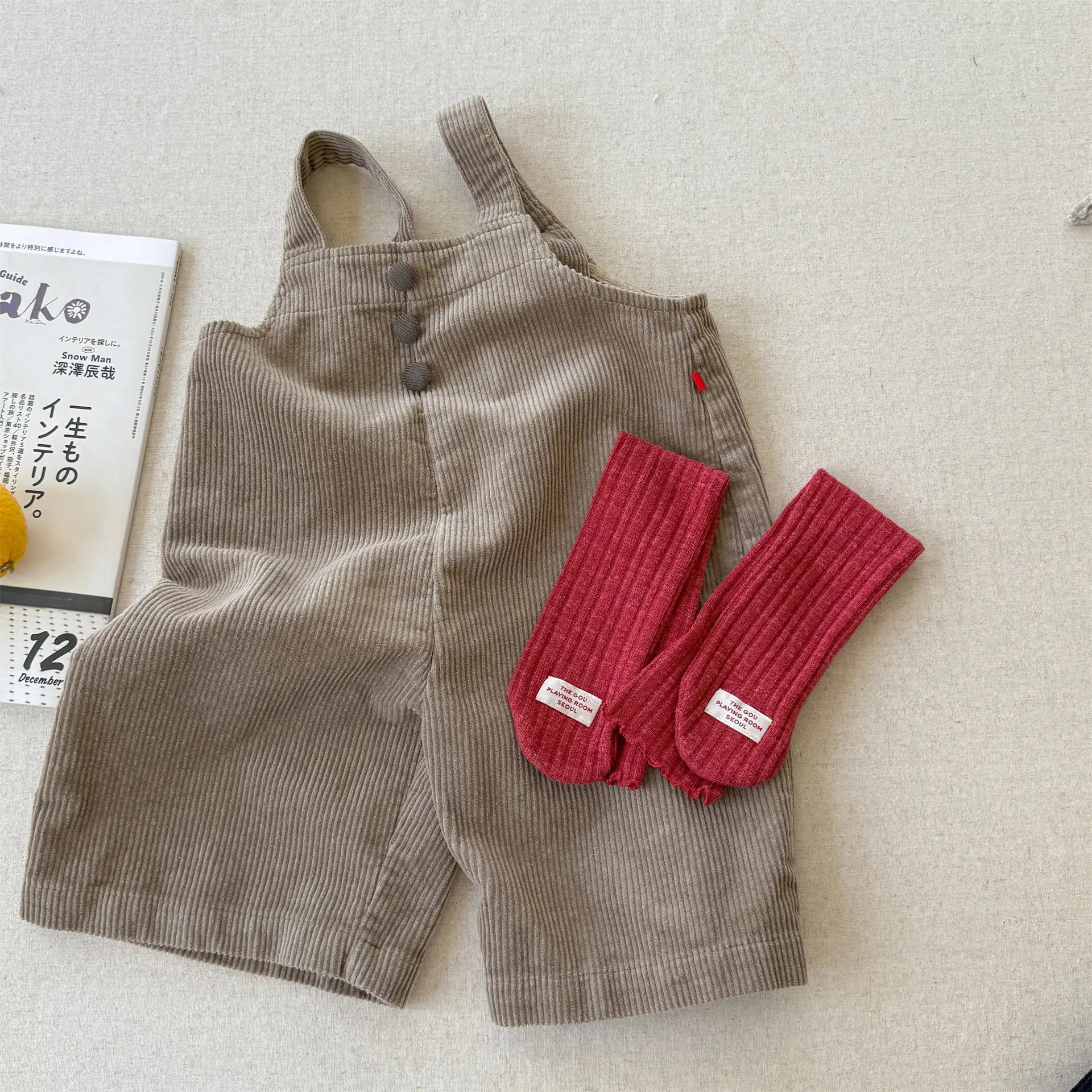 Nori Cord Overalls