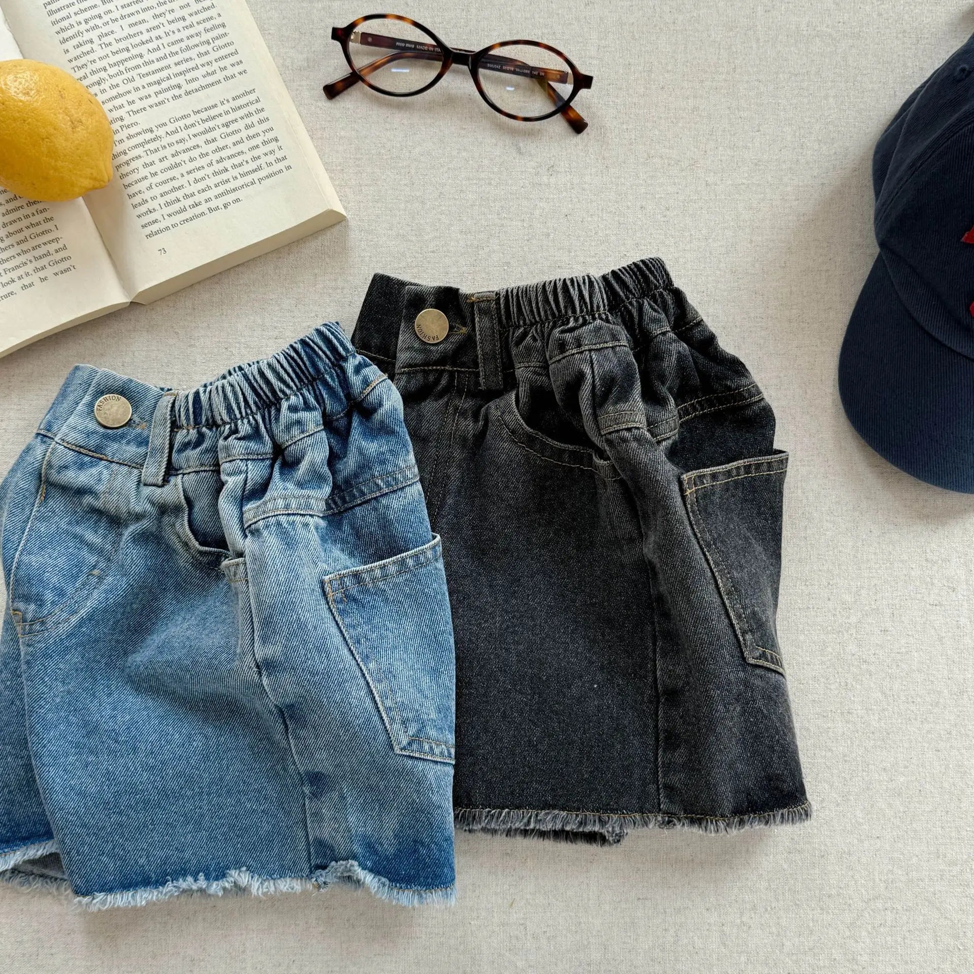 Hikari Raw Edge Shorts