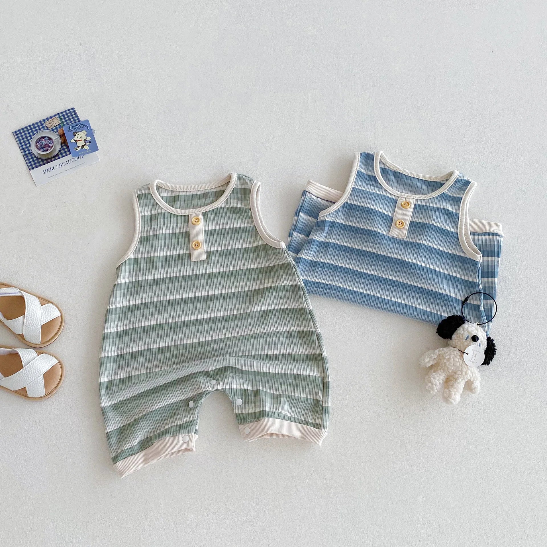 Sora Stripe Romper