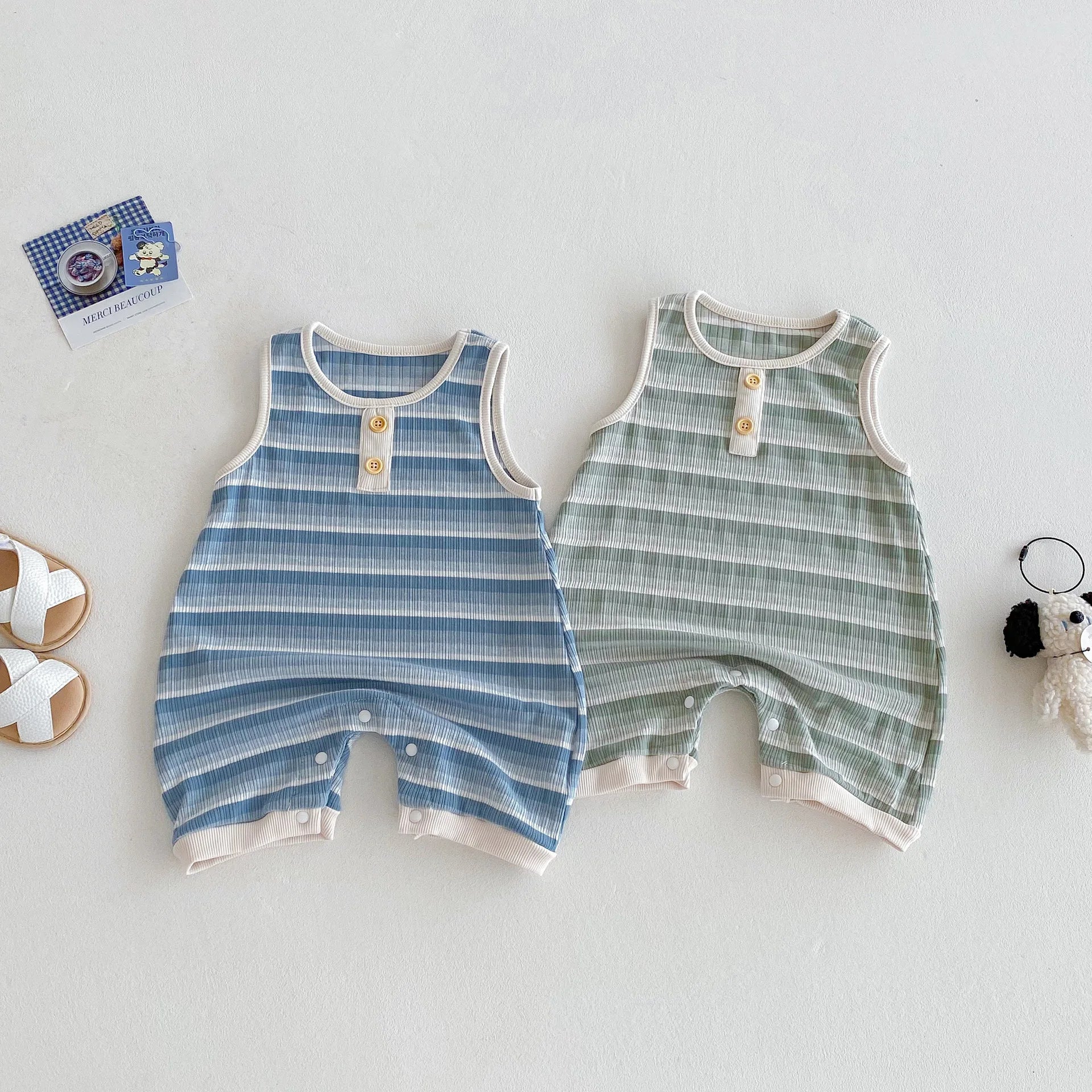 Sora Stripe Romper