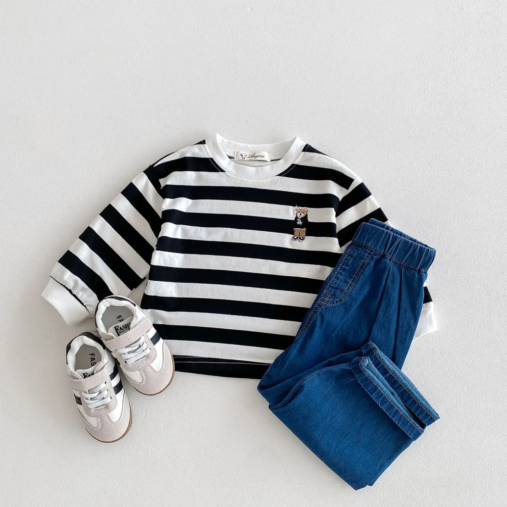 Bear Stripe Longsleeve