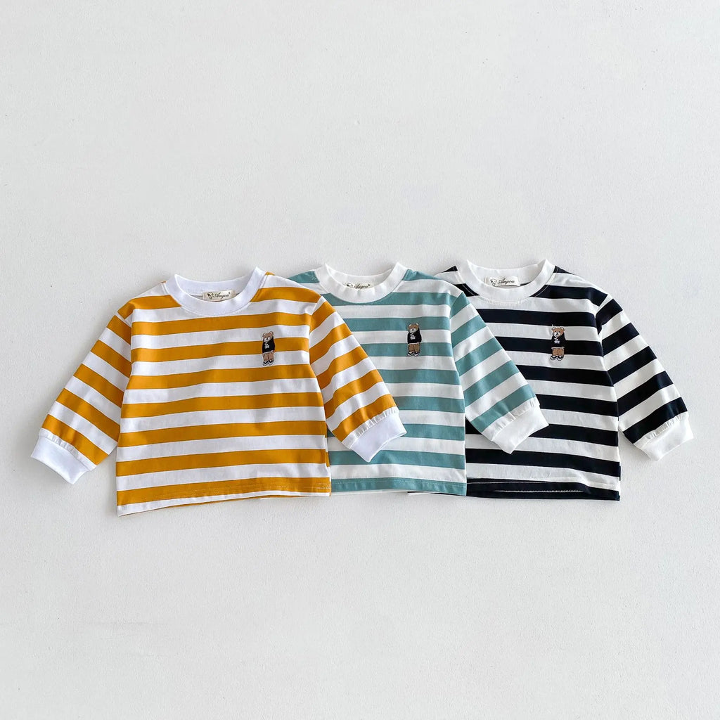 Bear Stripe Longsleeve