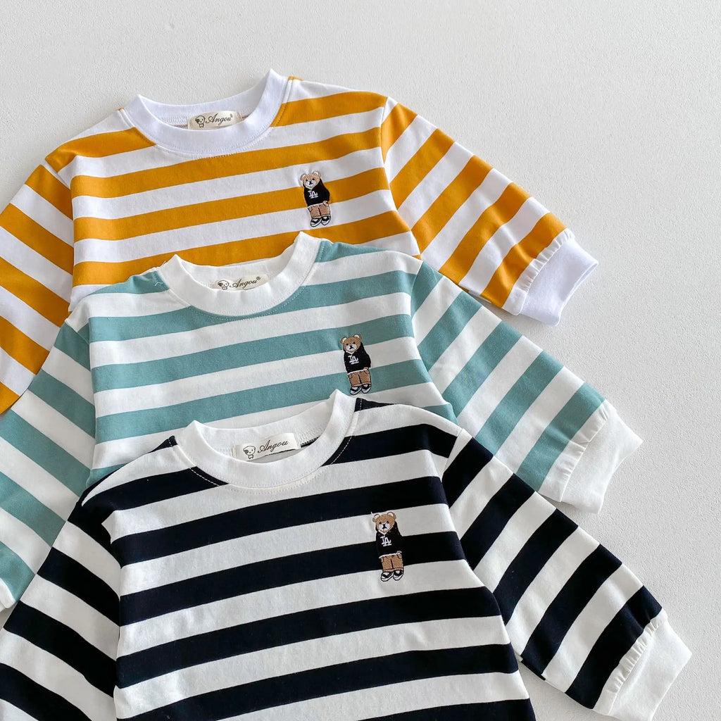 Bear Stripe Longsleeve