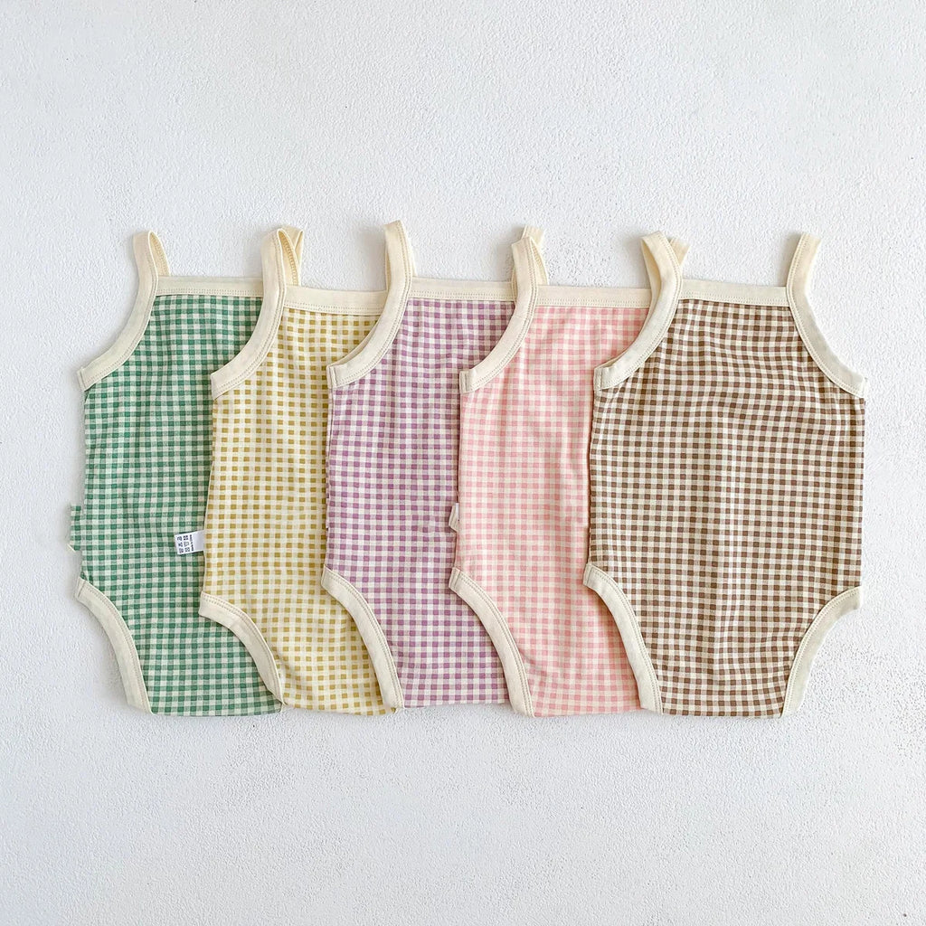 Hina Gingham Romper