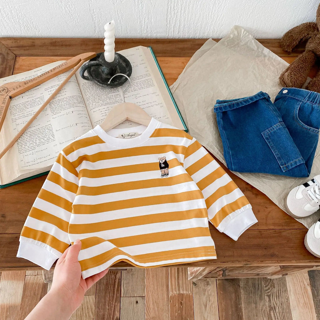 Bear Stripe Longsleeve