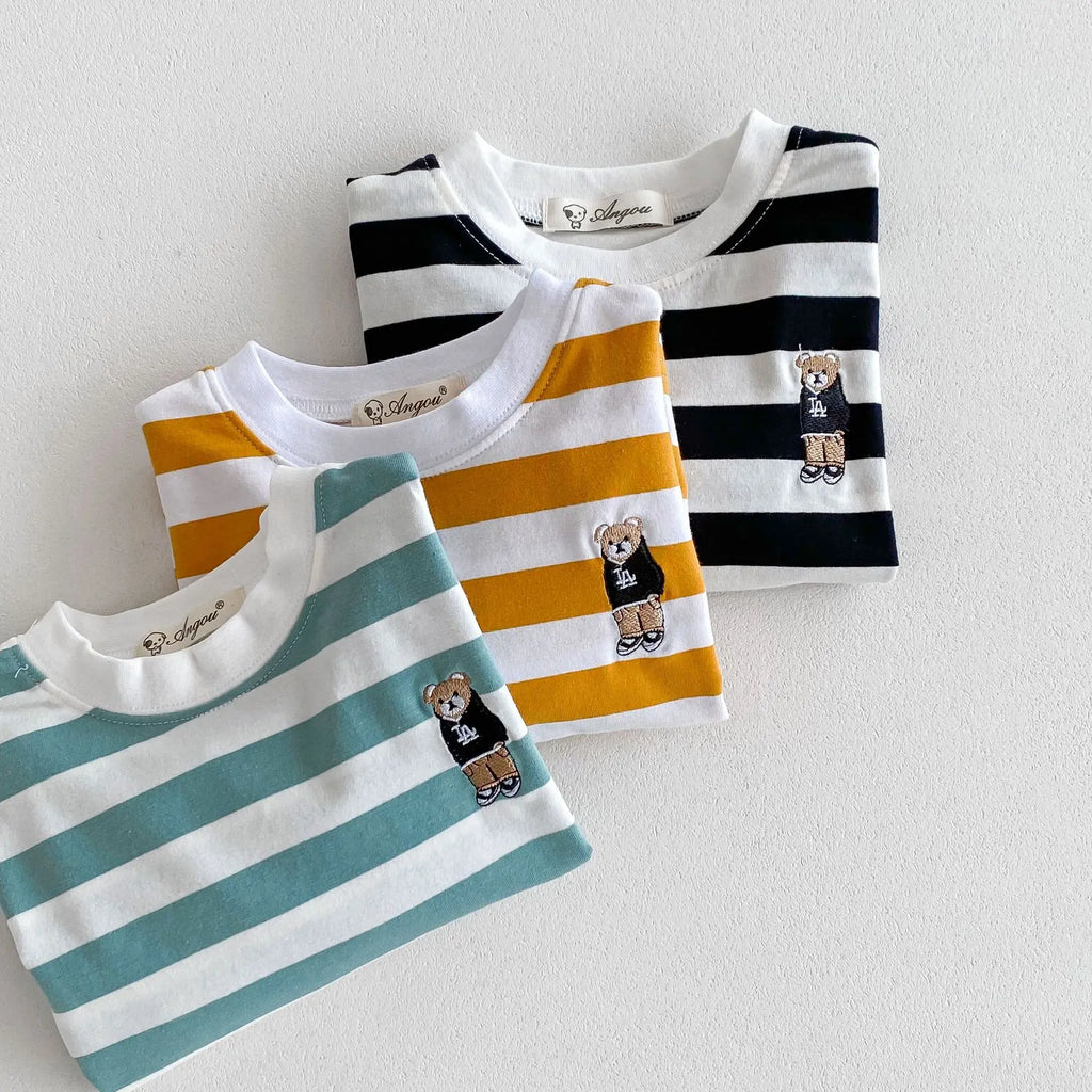 Bear Stripe Longsleeve