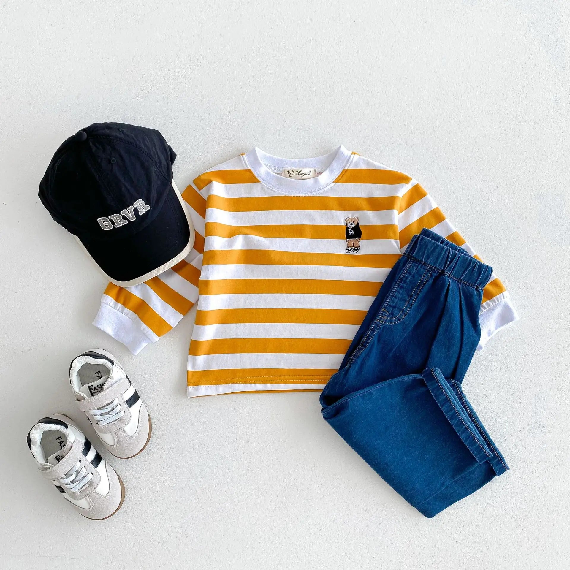 Bear Stripe Longsleeve