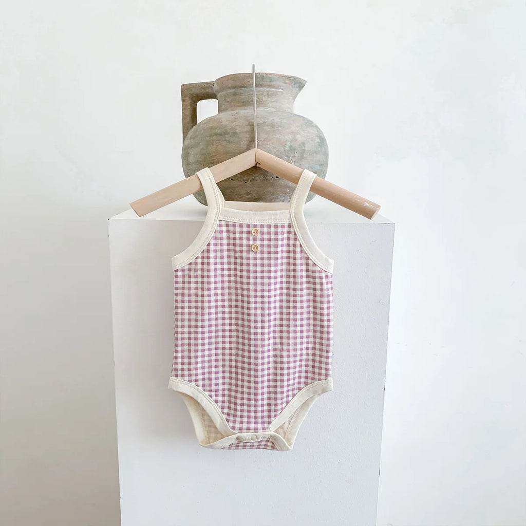Hina Gingham Romper