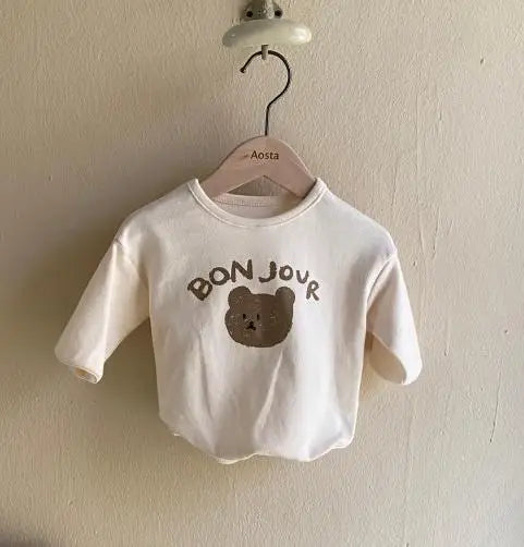 Bonjour Bear Romper