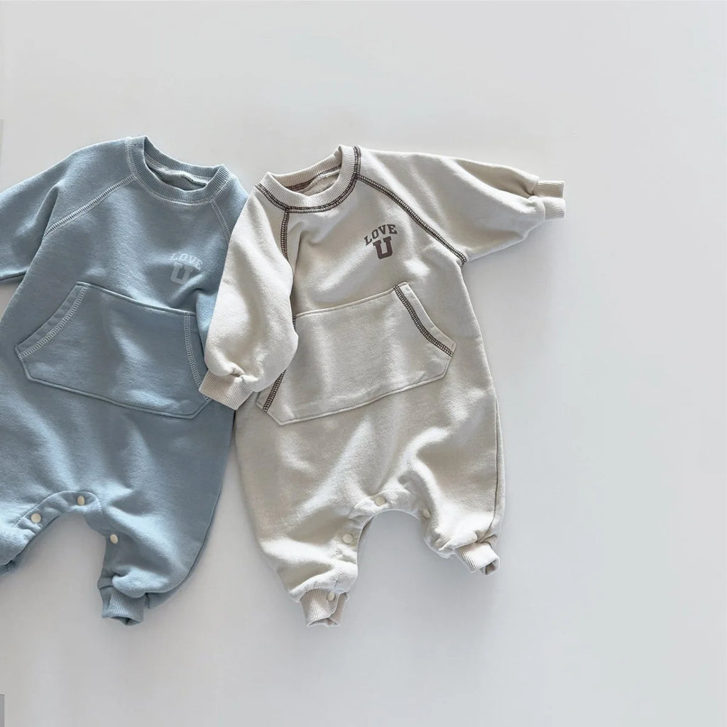 Love U Pocket Romper