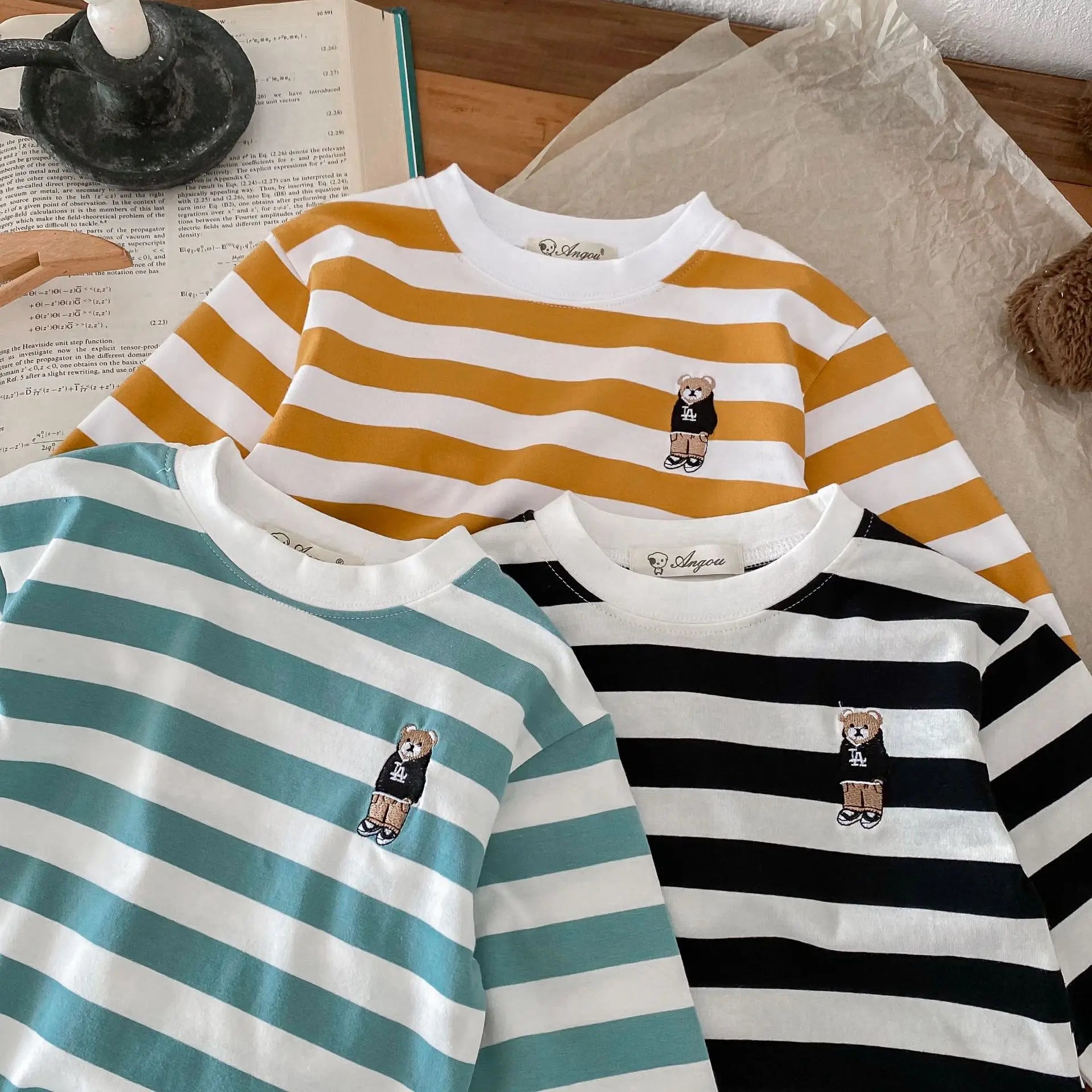 Bear Stripe Longsleeve