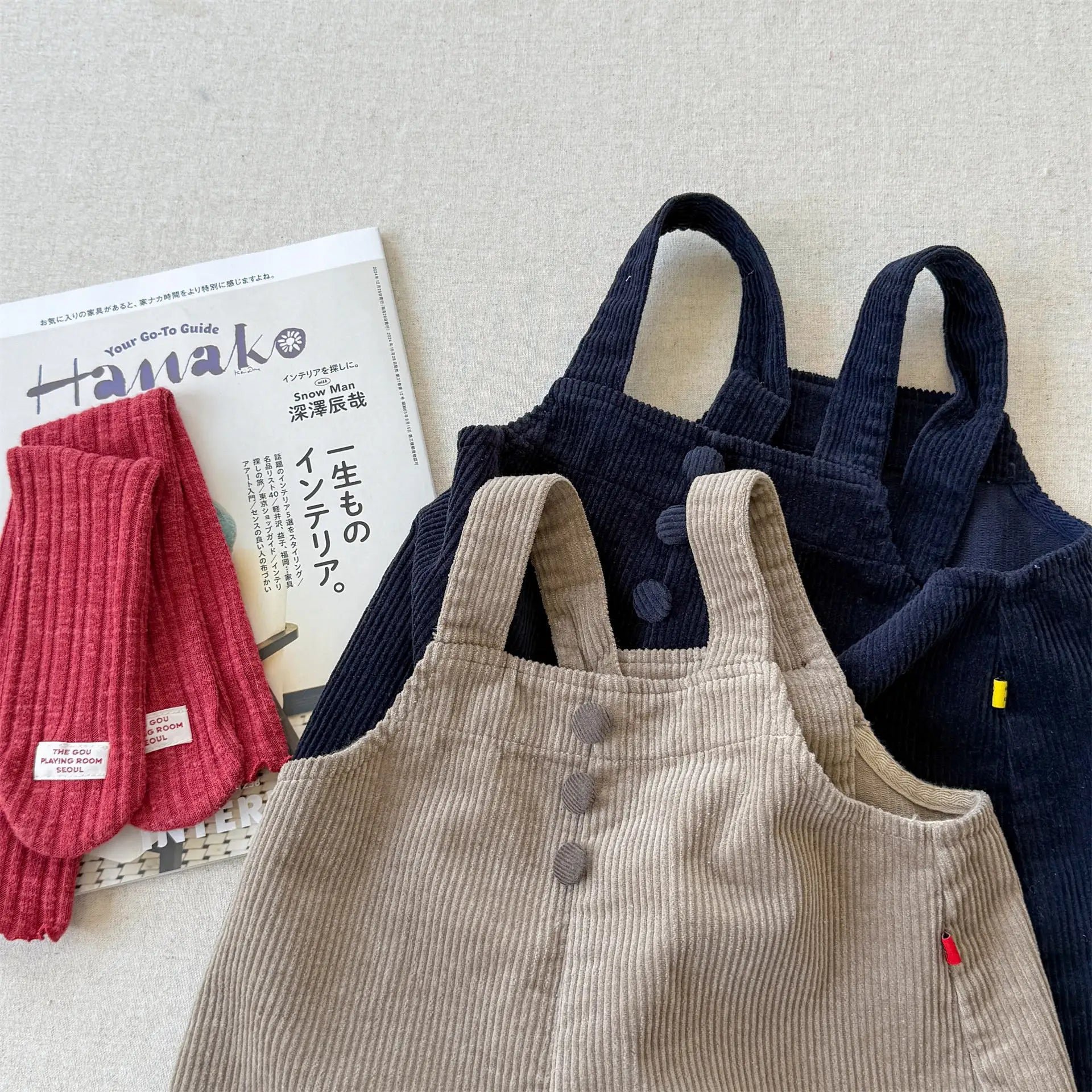 Nori Cord Overalls
